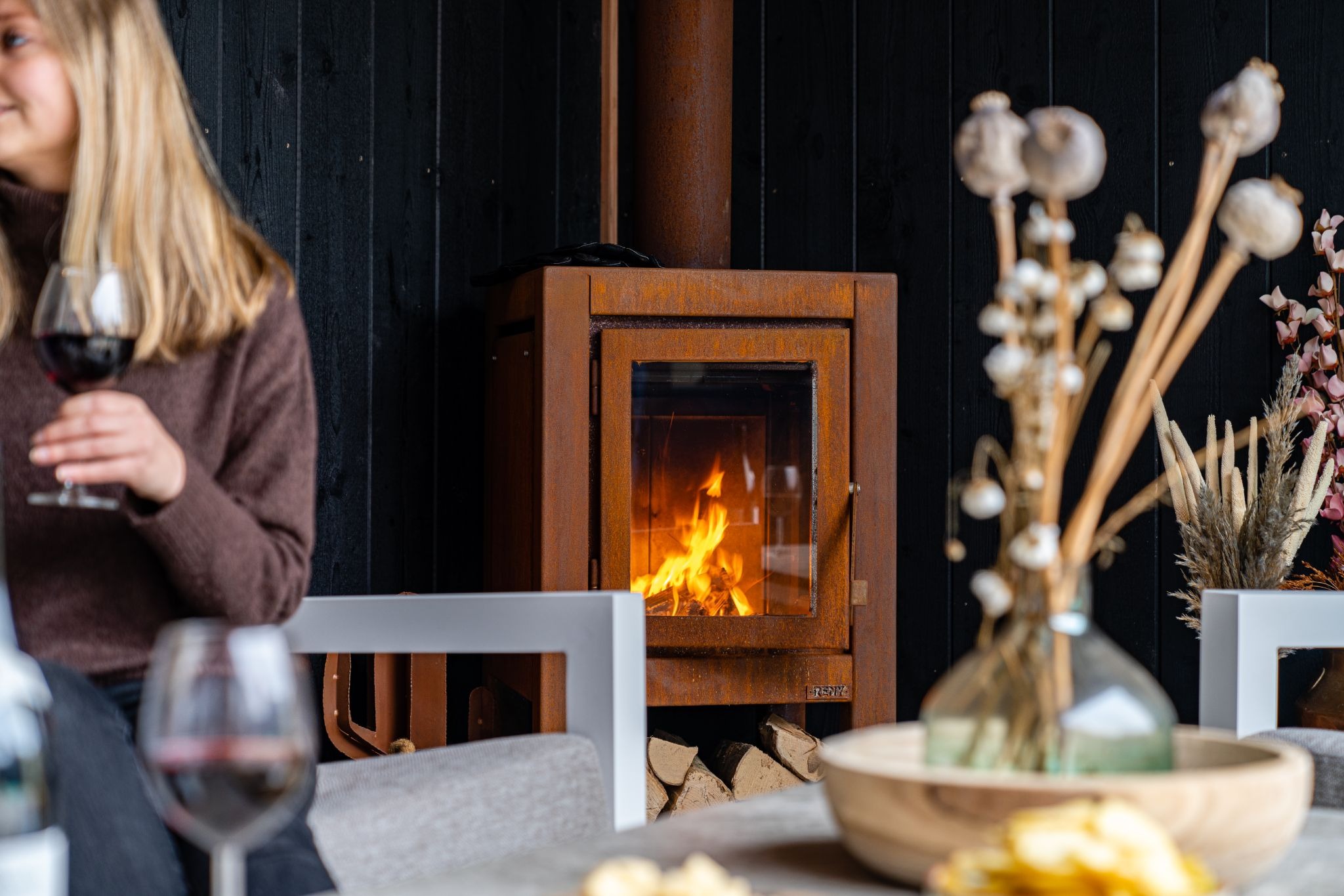 Haardhout opslaan onder je luxe overkapping