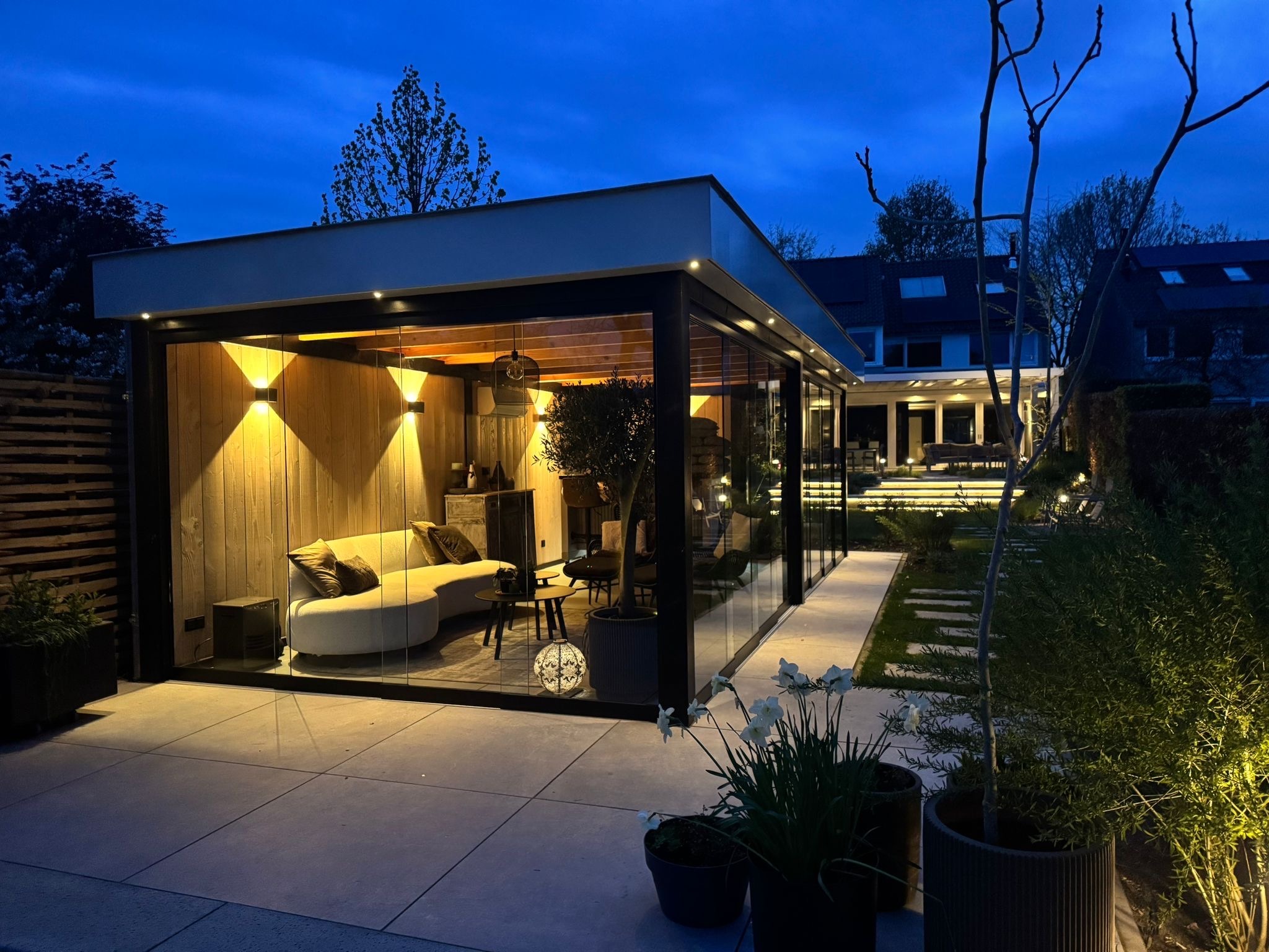 Verlichting overkapping: LED, spots & lichtplan | Apard
