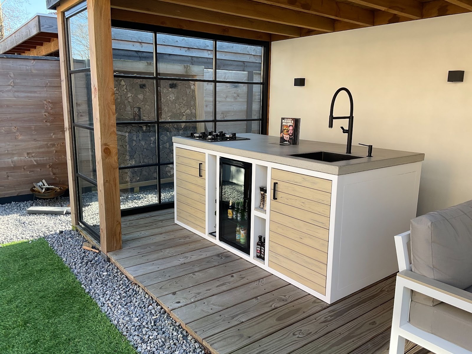 luxe serre aanbouw