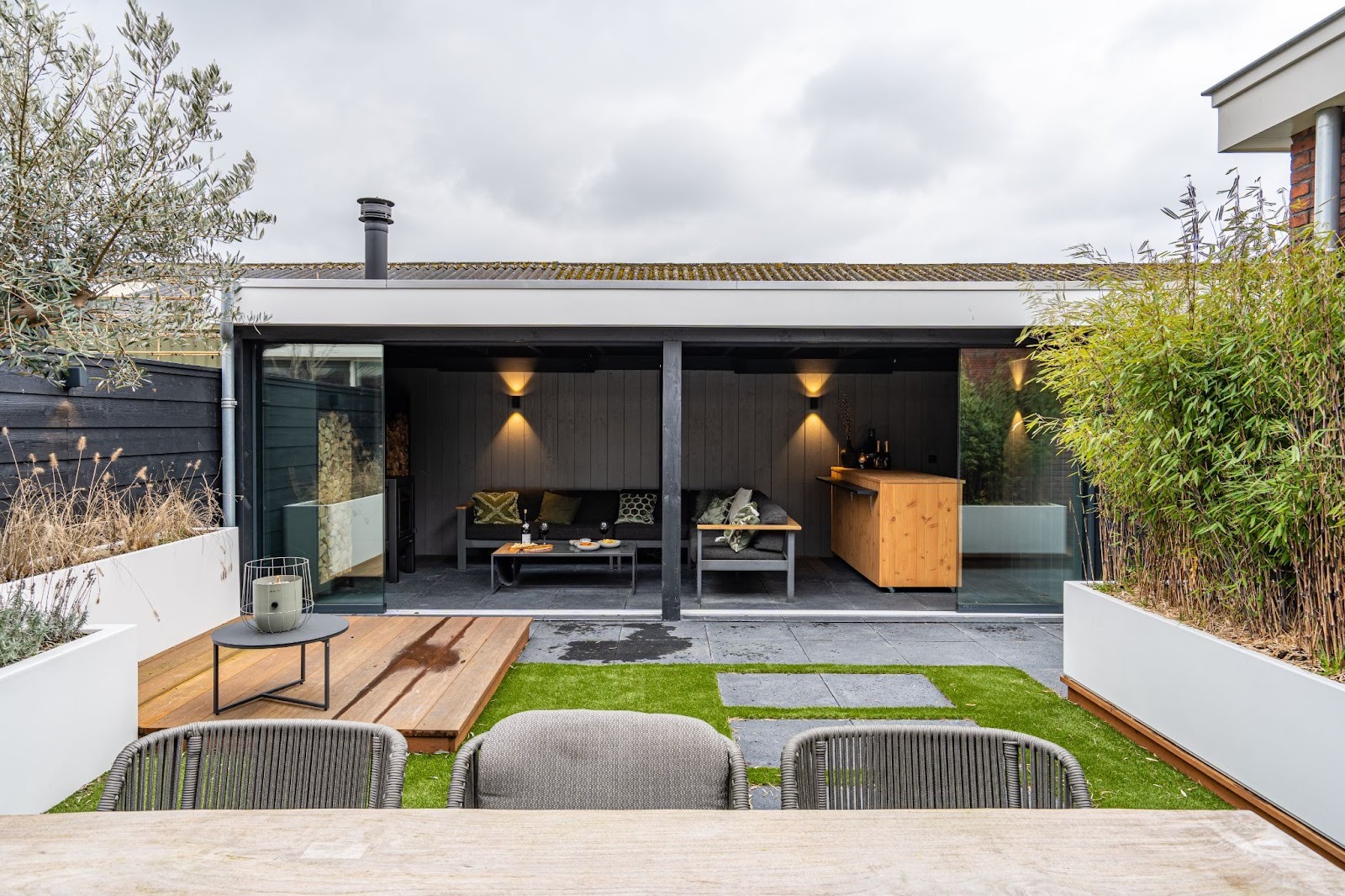 Prachtig luxe tuinhuis