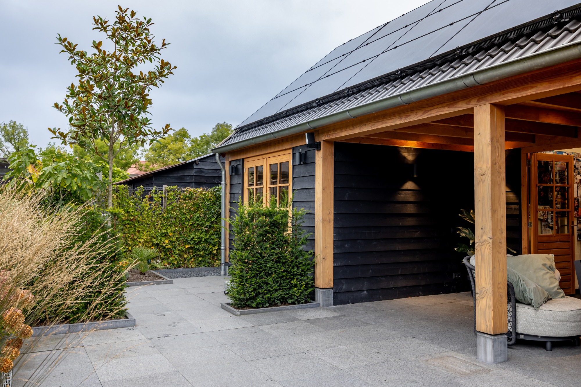 Luxe kapschuur gerealiseerd door Apard